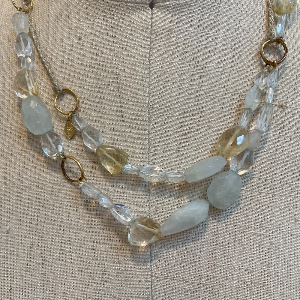 Semi-precious Necklace by Roxanne Assoulin for Lee Angel